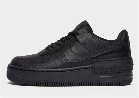 nike air force zwart dames footlocker|women's air force one shoes.